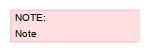 NOTE symbol